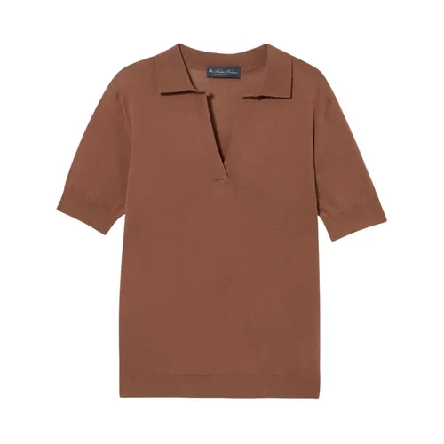 Knitwear > V-neck Knitwear - - Brooks Brothers - Modalova