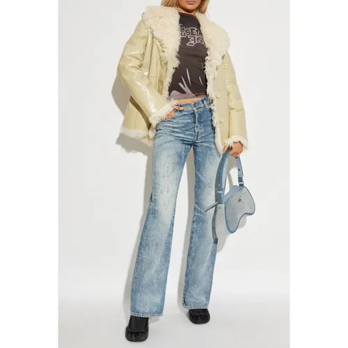 Diesel - Tops > T-Shirts - Brown - Diesel - Modalova