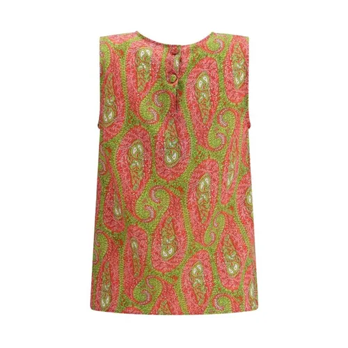 Tops > Sleeveless Tops - - Etro - Modalova