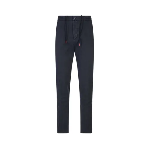 Trousers > Slim-fit Trousers - - Kiton - Modalova