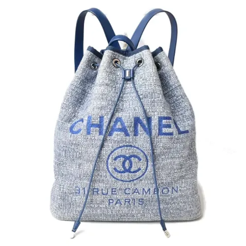 Pre-owned > Pre-owned Bags > Pre-owned Backpacks - - Chanel Vintage - Modalova