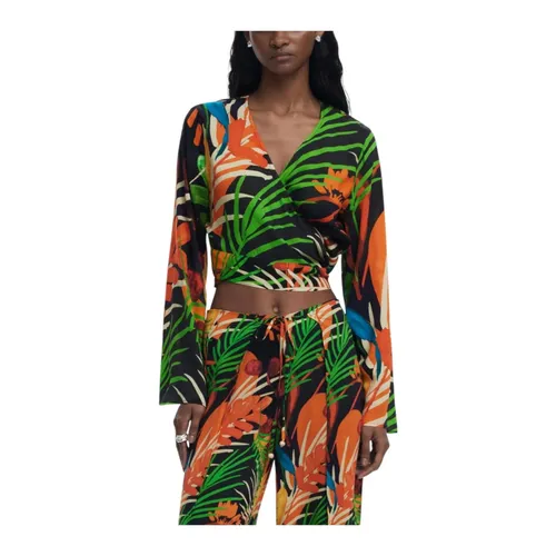 Tops > Long Sleeve Tops - - Desigual - Modalova
