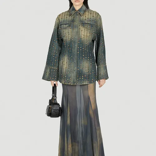Jackets > Denim Jackets - - Blumarine - Modalova