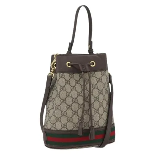 Pre-owned > Pre-owned Bags > Pre-owned Bucket Bags - - Gucci Vintage - Modalova