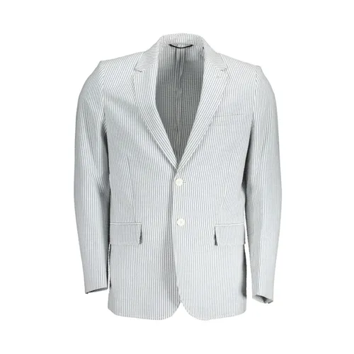 Gant - Jackets > Blazers - Gray - Gant - Modalova