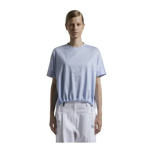 Peserico - Tops > T-Shirts - Blue - Peserico - Modalova