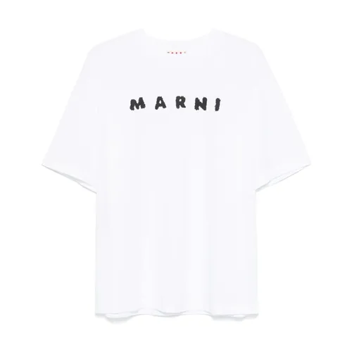Marni - Tops > T-Shirts - White - Marni - Modalova