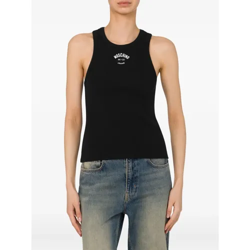 Tops > Sleeveless Tops - - Moschino - Modalova