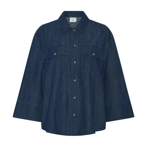 Blouses & Shirts > Denim Shirts - - Heartmade - Modalova