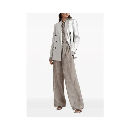 Jackets > Blazers - - Brunello Cucinelli - Modalova