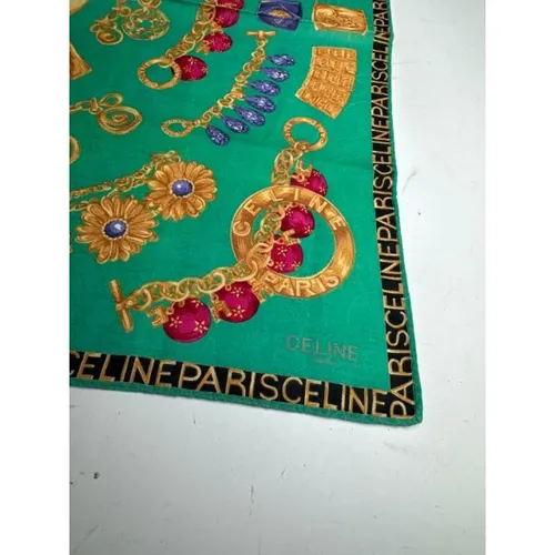 Pre-owned > Pre-owned Accessories > Pre-owned Scarves - - Celine Vintage - Modalova