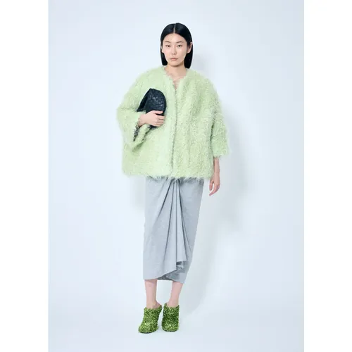Jackets > Faux Fur & Shearling Jackets - - Dries Van Noten - Modalova