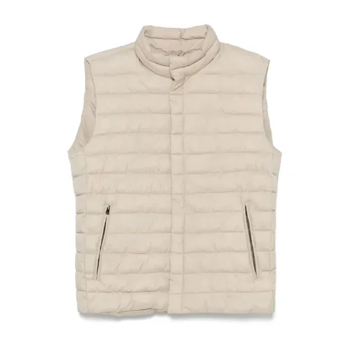 Herno - Jackets > Vests - Beige - Herno - Modalova
