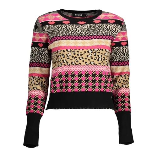 Knitwear > Round-neck Knitwear - - Desigual - Modalova