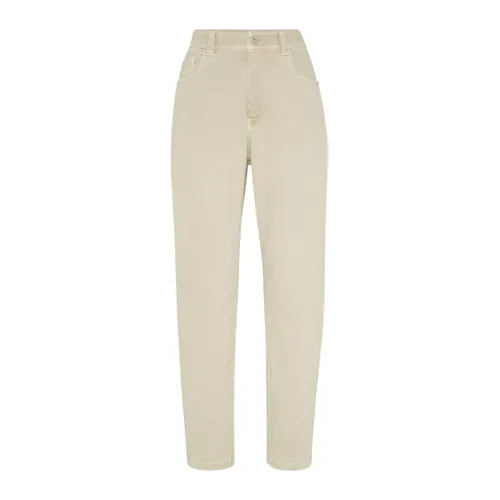 Trousers > Straight Trousers - - Brunello Cucinelli - Modalova