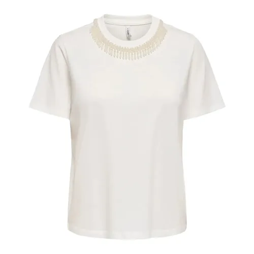 Only - Tops > T-Shirts - White - Only - Modalova