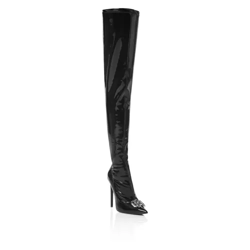 Shoes > Boots > Over-knee Boots - - Philipp Plein - Modalova