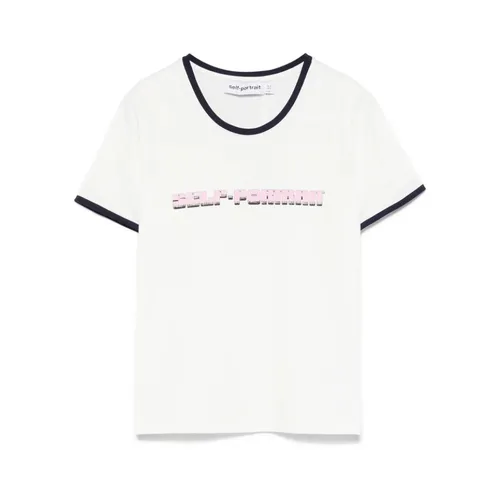 Tops > T-Shirts - - Self Portrait - Modalova