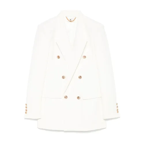 Jackets > Blazers - - Elisabetta Franchi - Modalova