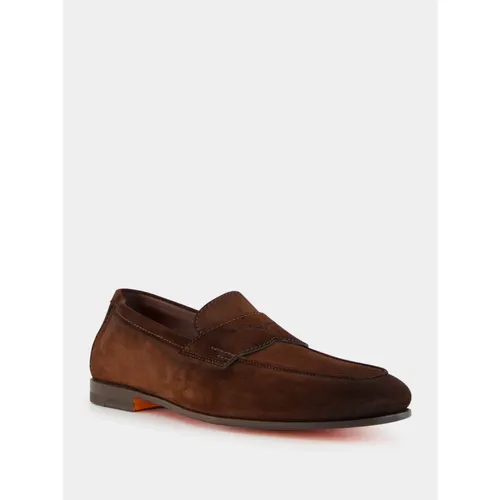 Shoes > Flats > Loafers - - Santoni - Modalova