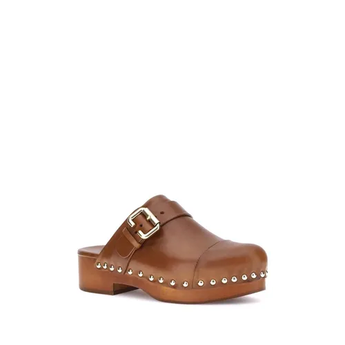 Shoes > Flats > Clogs - - Chloé - Modalova