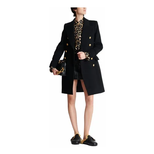Coats > Double-Breasted Coats - - Balmain - Modalova