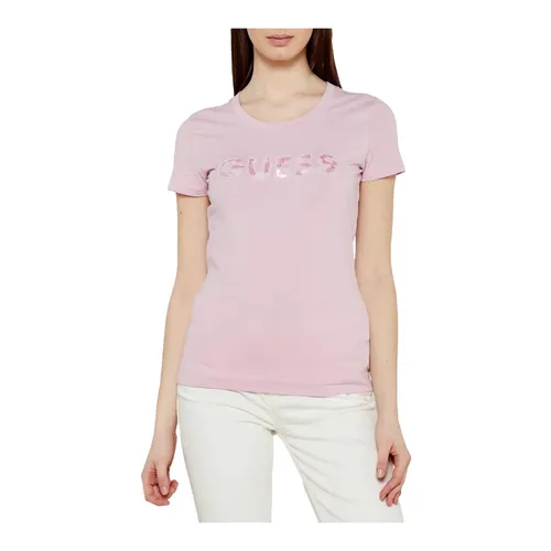 Guess - Tops > T-Shirts - Pink - Guess - Modalova