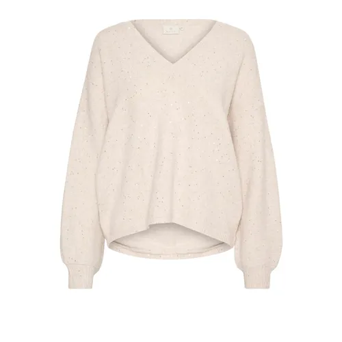 Knitwear > V-neck Knitwear - - Kaffe - Modalova