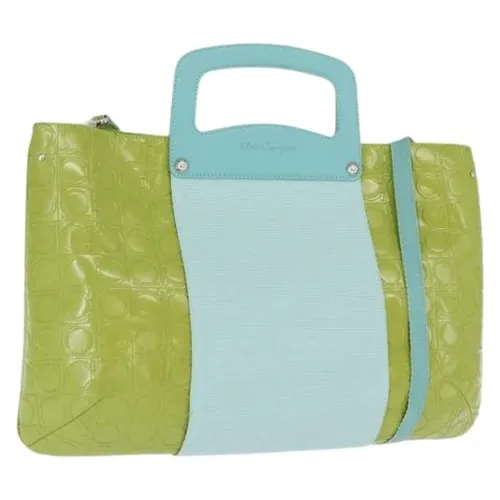 Pre-owned > Pre-owned Bags > Pre-owned Tote Bags - - Salvatore Ferragamo Pre-owned - Modalova
