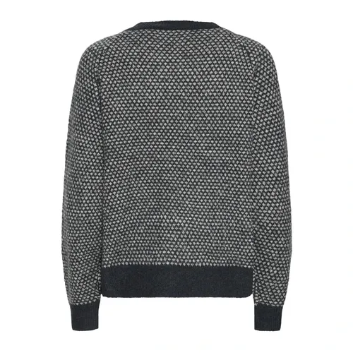 Knitwear > Round-neck Knitwear - - Ichi - Modalova