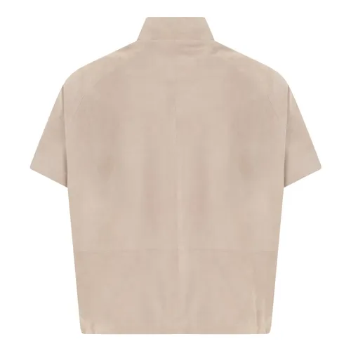Moorer - Jackets > Capes - Beige - Moorer - Modalova