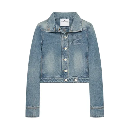 Jackets > Denim Jackets - - Courrèges - Modalova