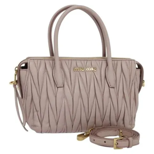 Pre-owned > Pre-owned Bags > Pre-owned Handbags - - Miu Miu Pre-owned - Modalova