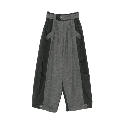 Trousers > Wide Trousers - - Niccolò Pasqualetti - Modalova