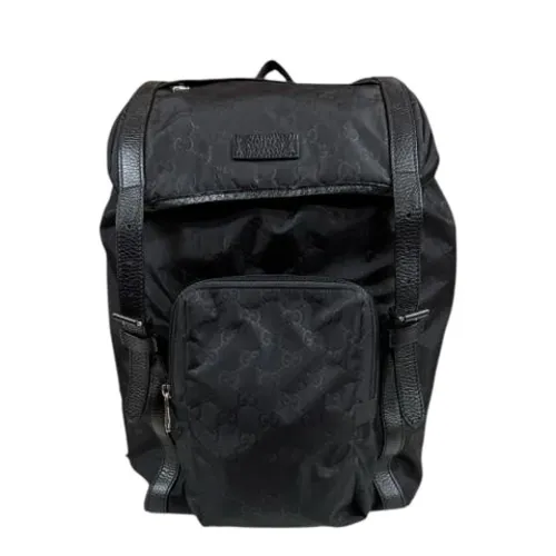 Pre-owned > Pre-owned Bags > Pre-owned Backpacks - - Gucci Vintage - Modalova