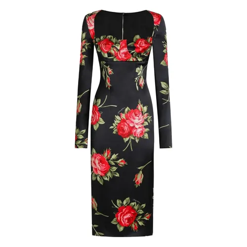Dresses > Day Dresses > Midi Dresses - - Dolce & Gabbana - Modalova