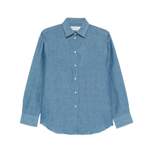 Blouses & Shirts > Denim Shirts - - Róhe - Modalova