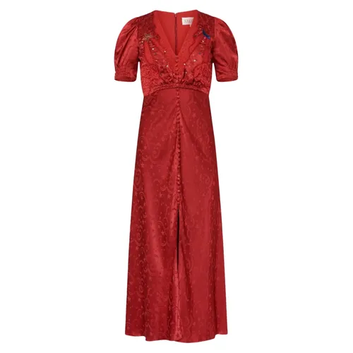 Dresses > Day Dresses > Midi Dresses - - Saloni - Modalova