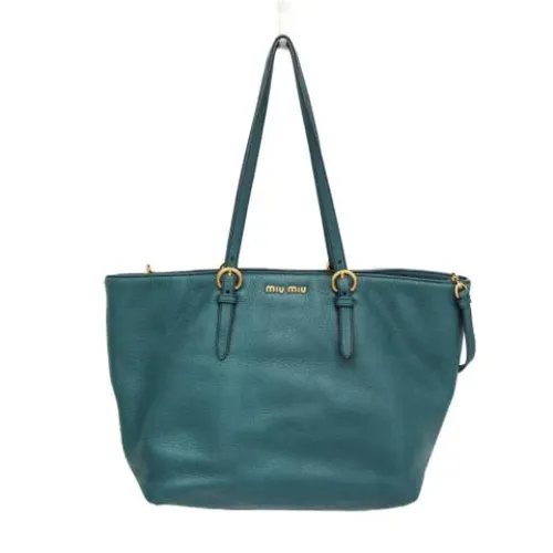 Pre-owned > Pre-owned Bags > Pre-owned Tote Bags - - Miu Miu Pre-owned - Modalova