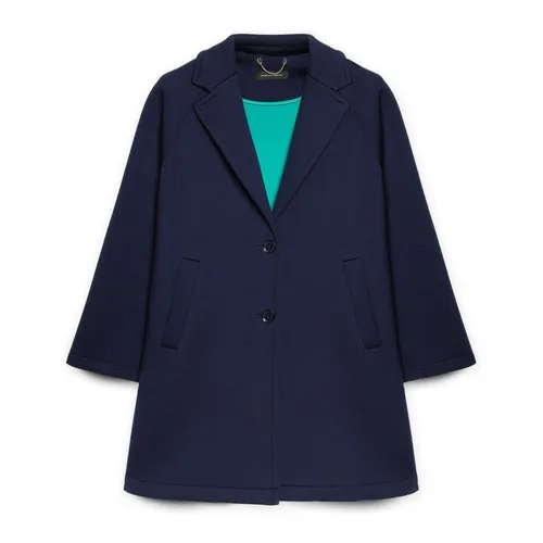Coats > Single-Breasted Coats - - Fiorella Rubino - Modalova