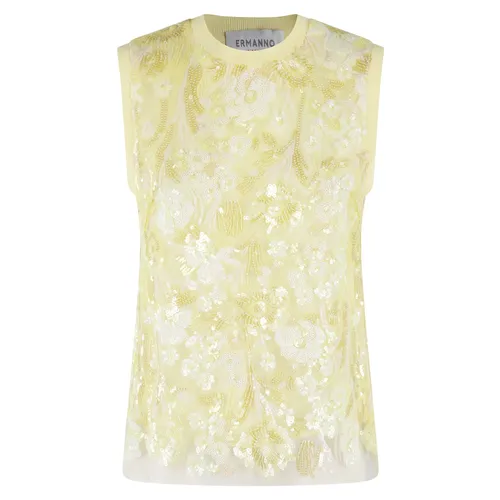 Tops > Sleeveless Tops - - Ermanno Scervino - Modalova