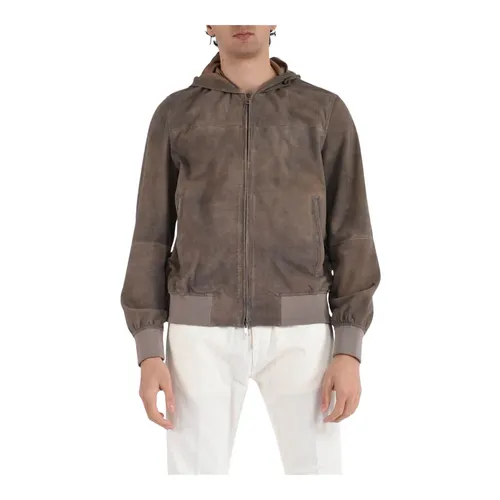 Jackets > Leather Jackets - - Giorgio Brato - Modalova
