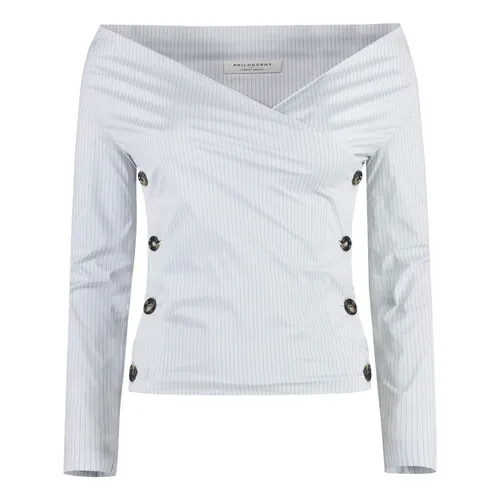 Tops > Long Sleeve Tops - - Philosophy di Lorenzo Serafini - Modalova