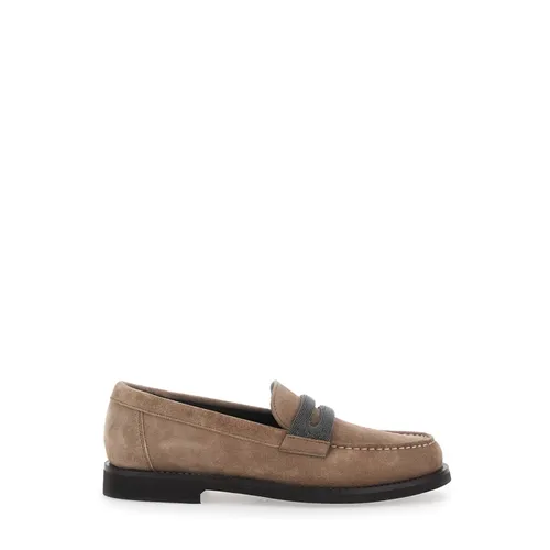 Shoes > Flats > Loafers - - Brunello Cucinelli - Modalova