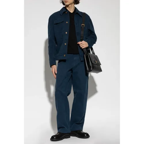 Tops > Polo Shirts - - Versace - Modalova