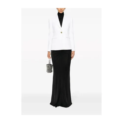 Pinko - Jackets > Blazers - White - Pinko - Modalova