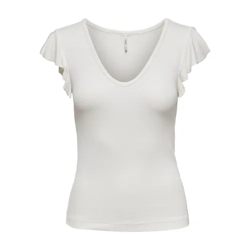 Only - Tops > T-Shirts - White - Only - Modalova
