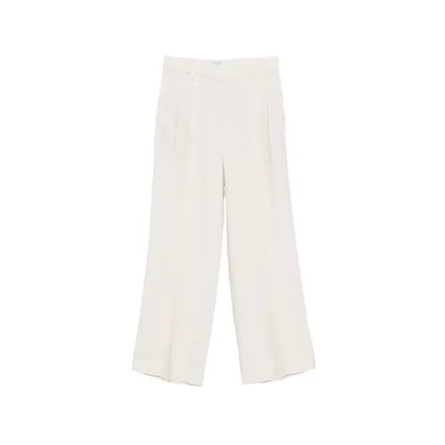Trousers > Wide Trousers - - Brunello Cucinelli - Modalova