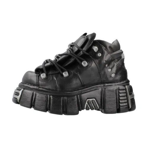 Shoes > Boots > Lace-up Boots - - New Rock - Modalova