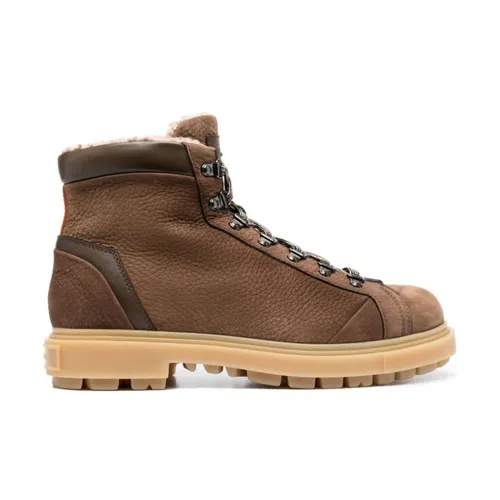 Shoes > Boots > Lace-up Boots - - Santoni - Modalova